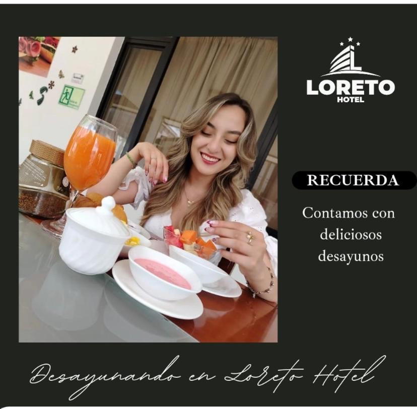 Loreto Hotel Латакунга Экстерьер фото